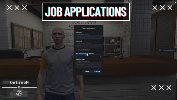 fivem police application