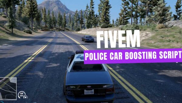 police car boosting script fivem