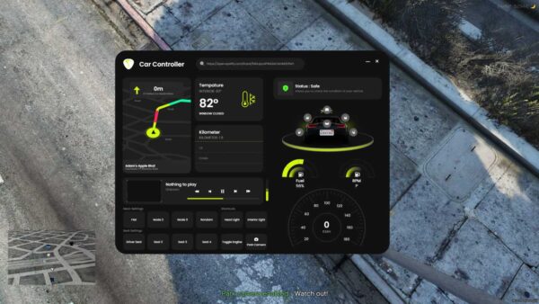 fivem car control script