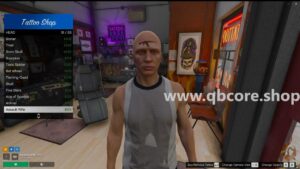 Elevate your Fivem server with Qbcore Tattoo Script, the ultimate tattoo shop experience, including Rcore and D&P tattoos,