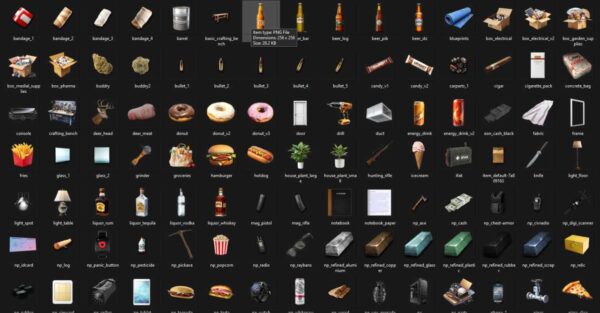 NoPixel 4.0 Inventory Icon pack