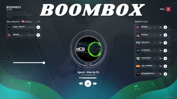 fivem boombox script