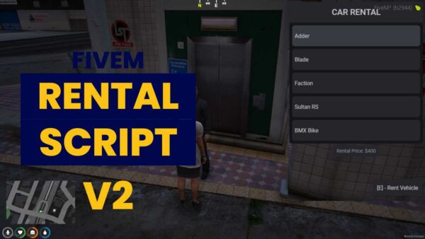 fivem rental script v2