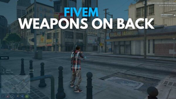 fivem weapons on back