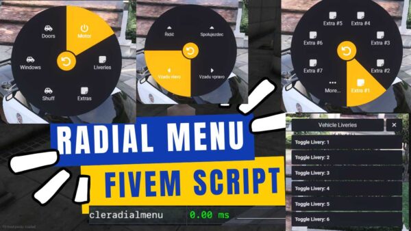 radial menu fivem script