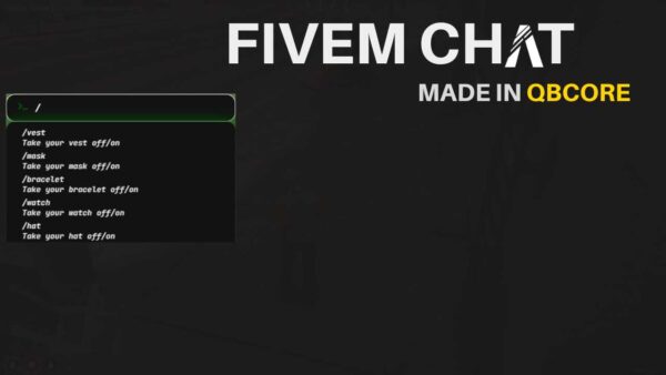 fivem chat commands